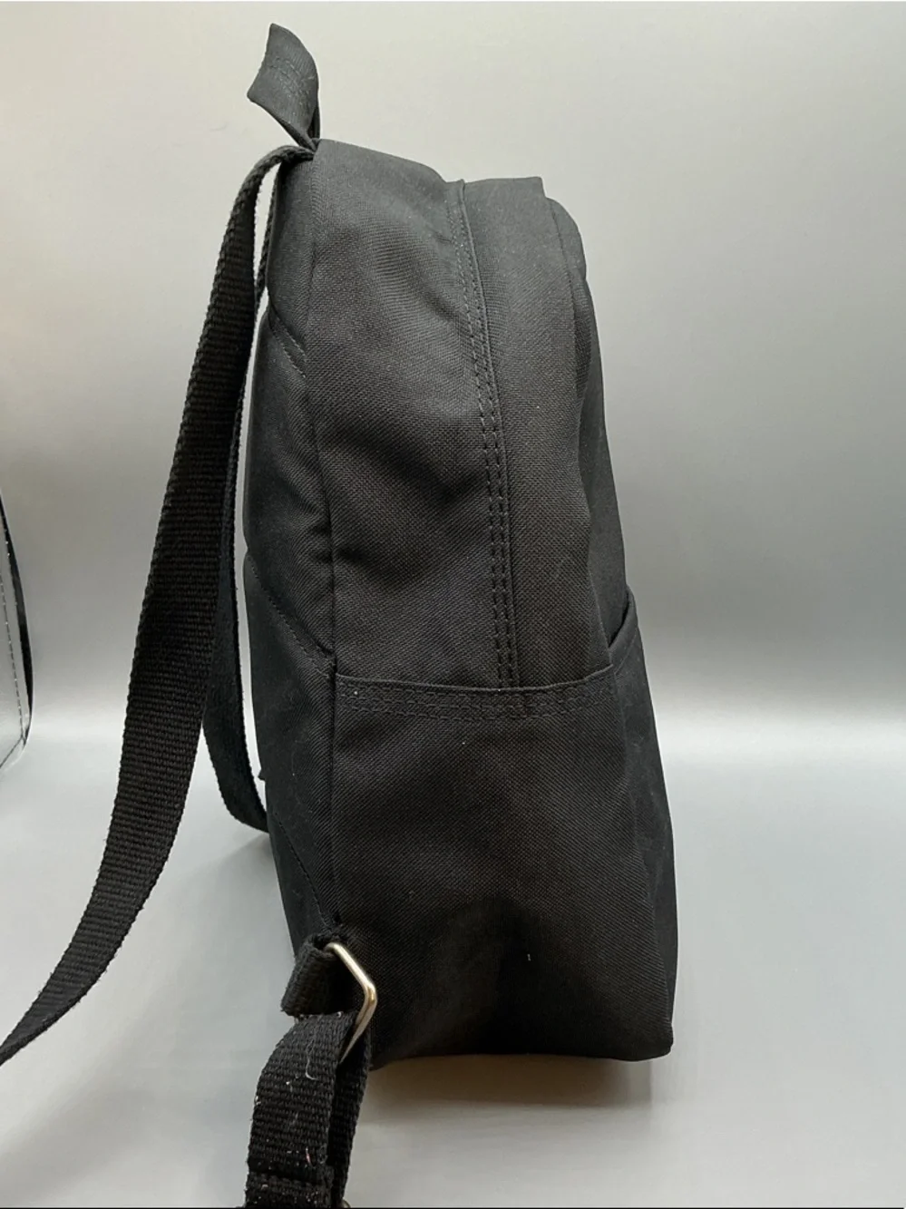 Carhartt Black Canvas Mini Backpack with Logo Patch